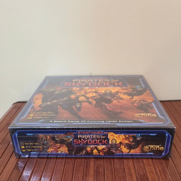 Starfinder Pirates of Skydock Board Game Gale Force 9 War - Sealed - Picture 8 of 9